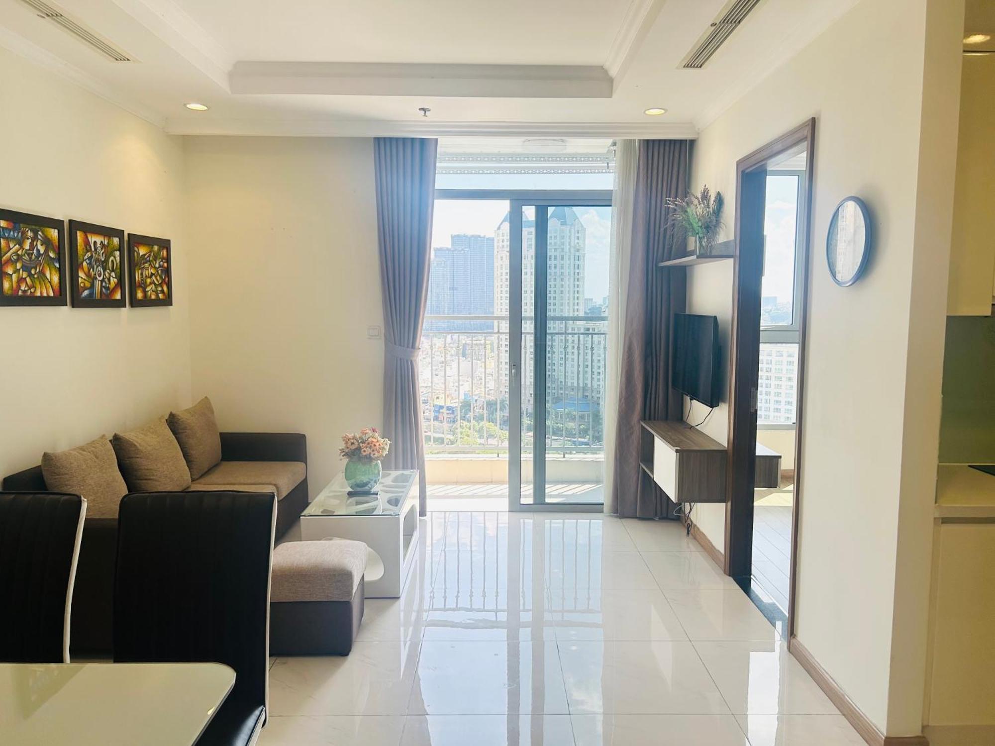 Luxhomes Saigon - Vinhomes Central Park Ho Chi Minh-stad Buitenkant foto
