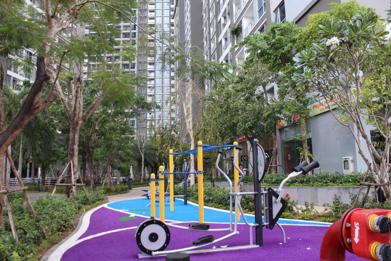 Luxhomes Saigon - Vinhomes Central Park Ho Chi Minh-stad Buitenkant foto