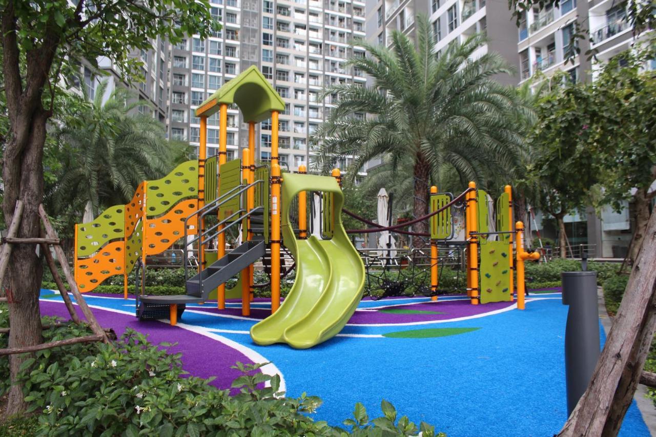 Luxhomes Saigon - Vinhomes Central Park Ho Chi Minh-stad Buitenkant foto
