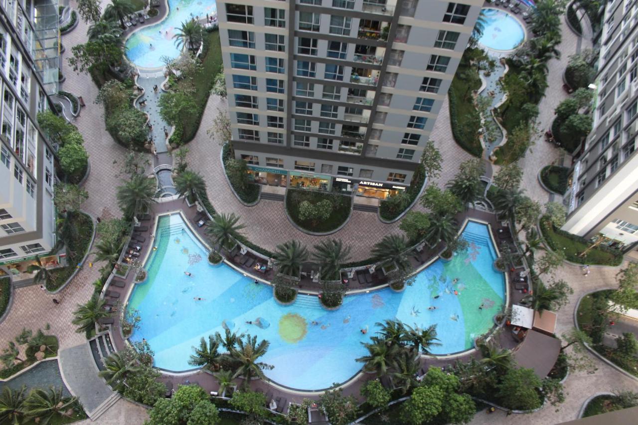 Luxhomes Saigon - Vinhomes Central Park Ho Chi Minh-stad Buitenkant foto