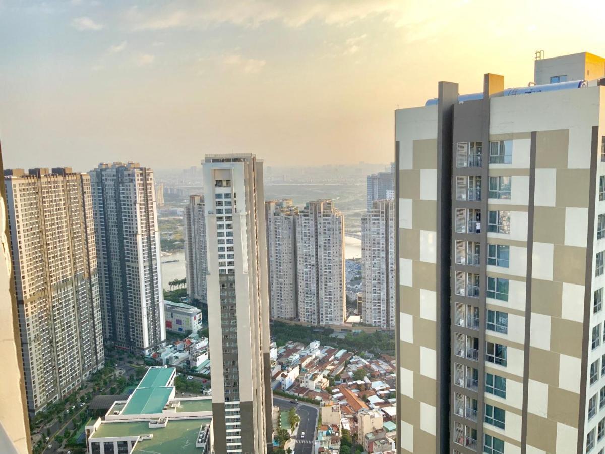 Luxhomes Saigon - Vinhomes Central Park Ho Chi Minh-stad Buitenkant foto